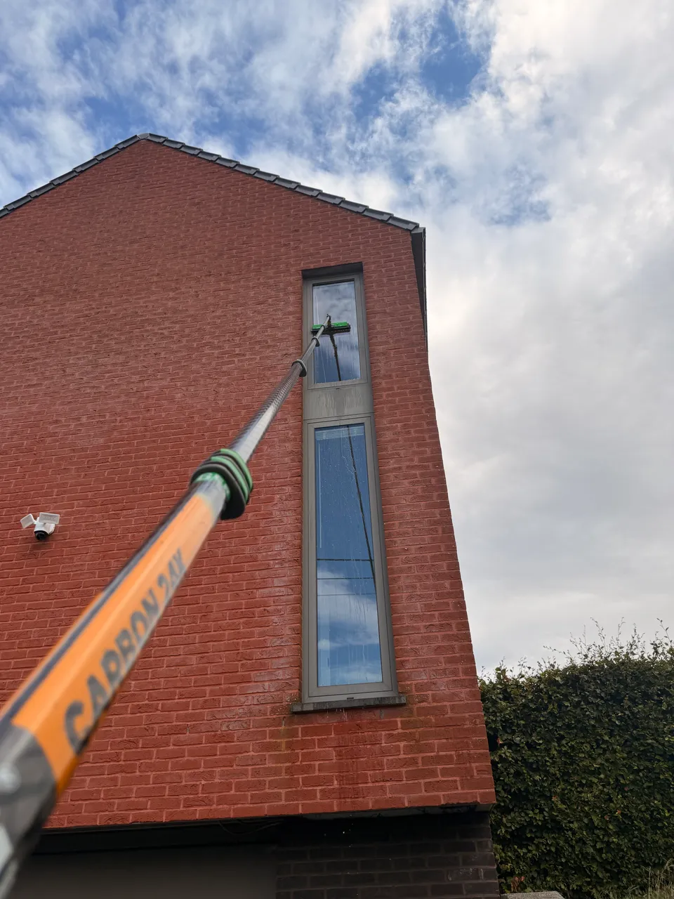 nettoyage de vitres en hauteur