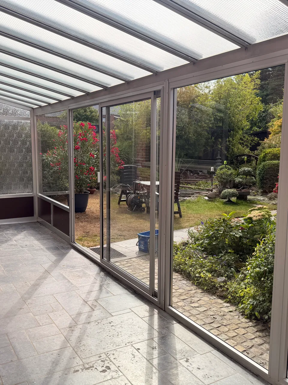 veranda en verre