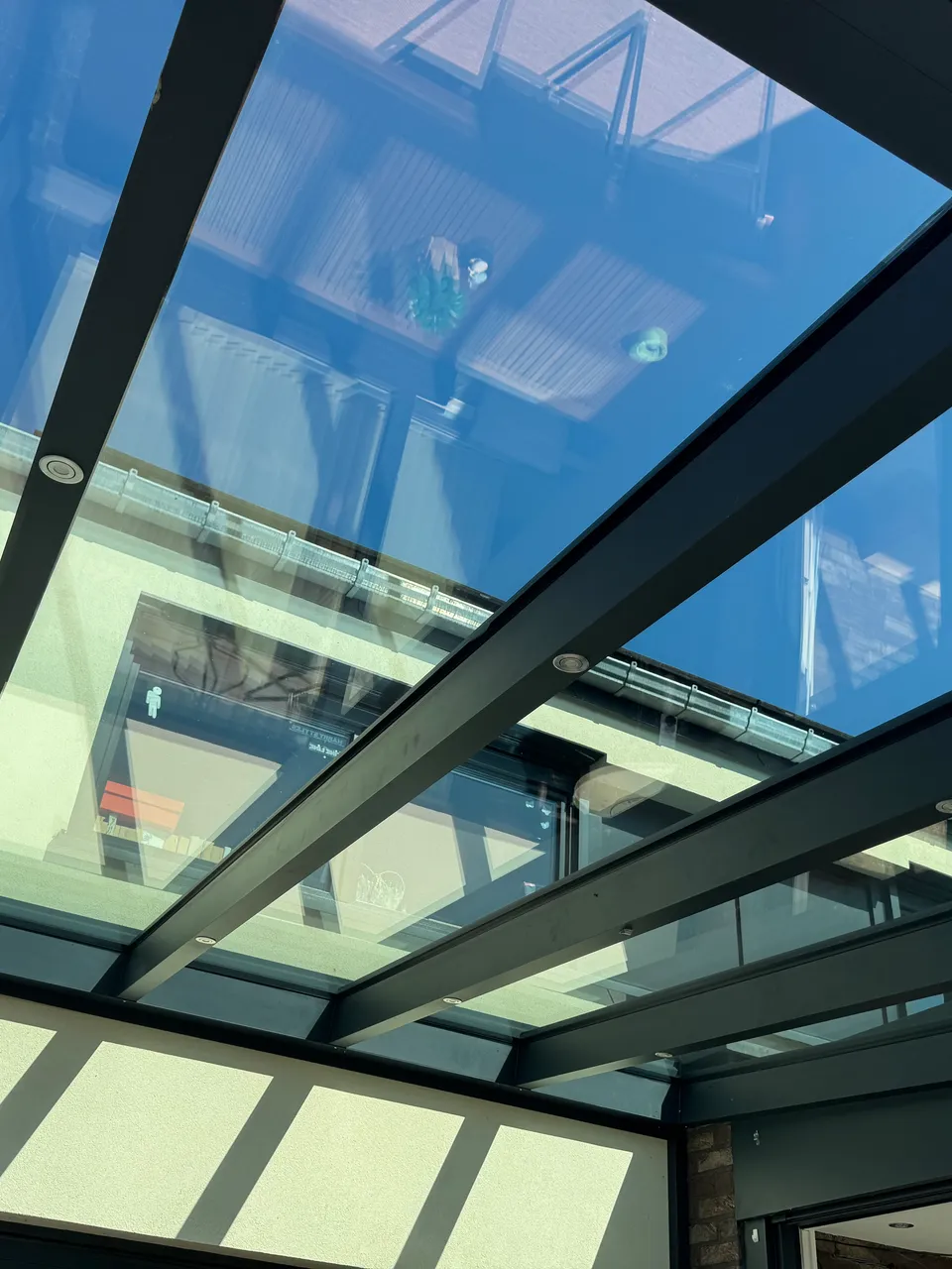 vitres pergola nettoyées